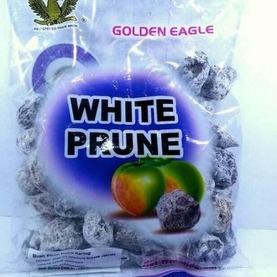 

limited STOCK!White Prune (Plum Putih Kering) Kiamboi Manis Golden Eagle 500gr|KD9