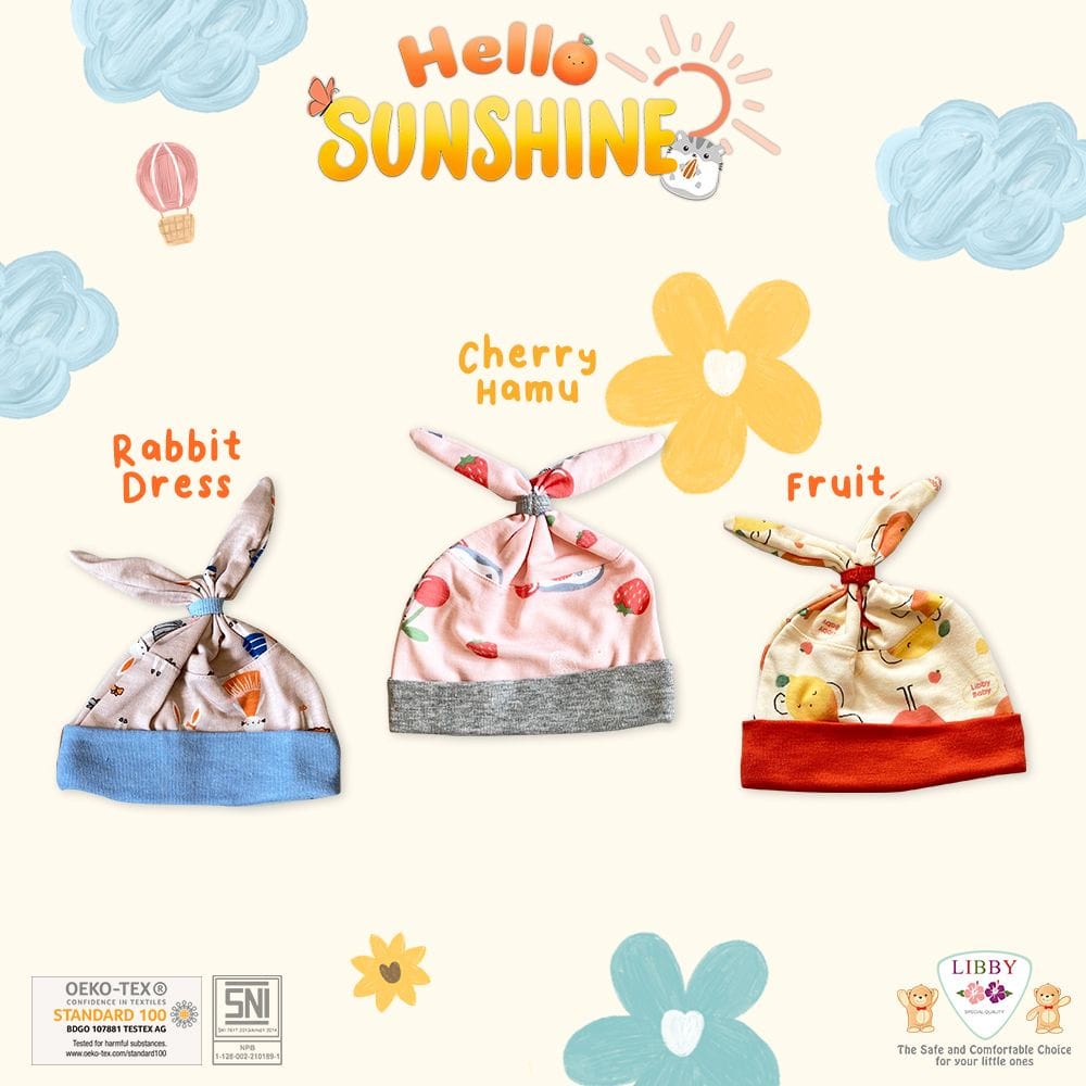 Libby Topi - Hello Sunshine Series (isi 3 Pcs)