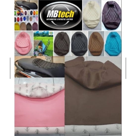 Kulit Jok Honda Scoopy Model WAJIT Bahan MBtech | Bungkus Jok Motor Premium MBtech