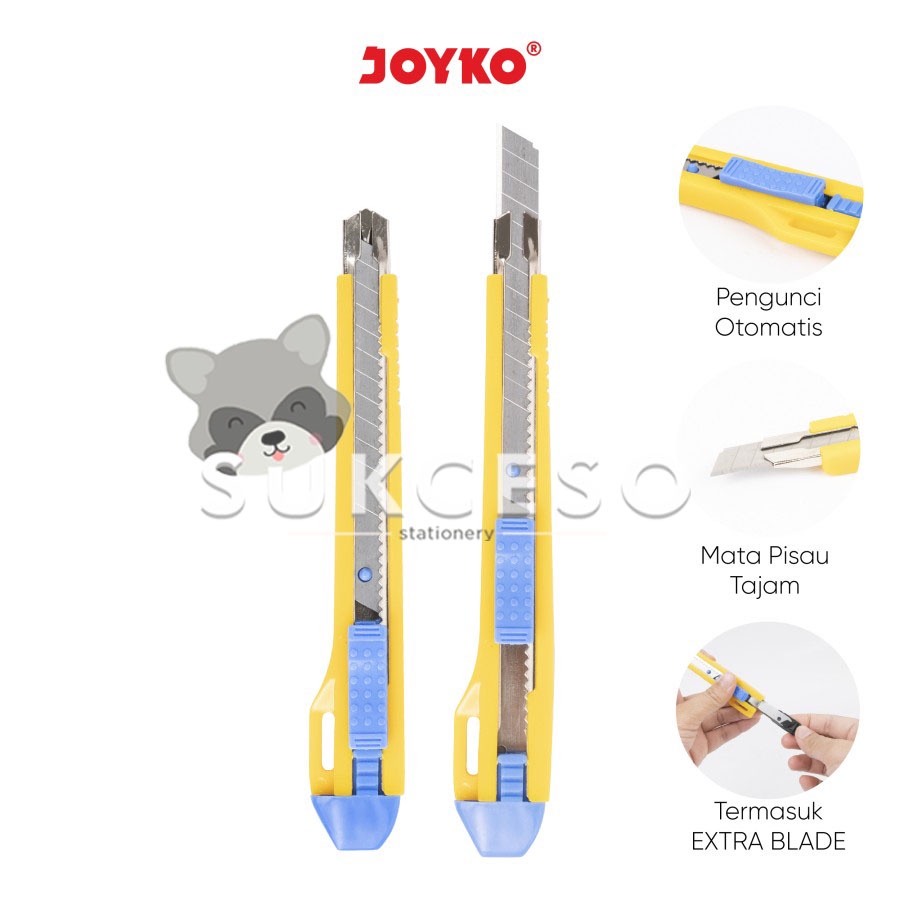 

Joyko Cutter A-360 / Pisau Kater Tajam Murah Berkualitas