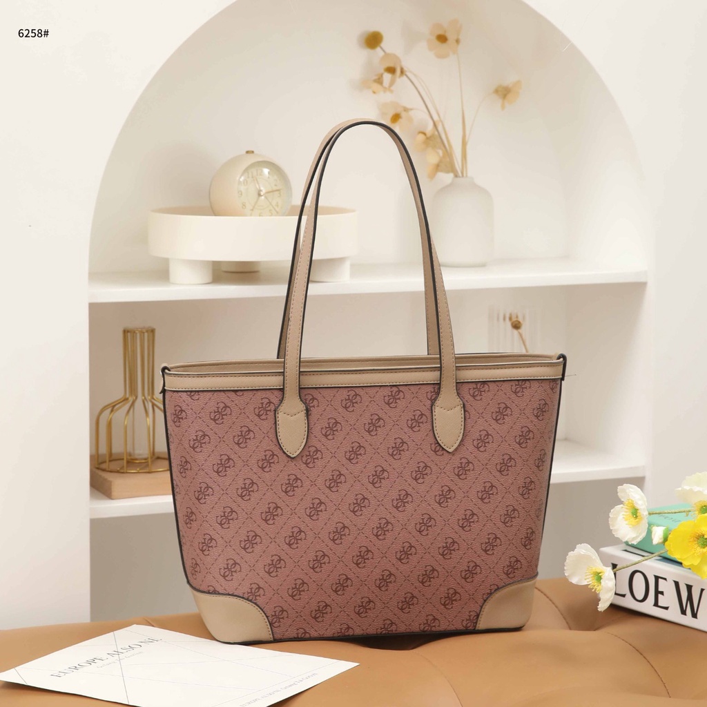 GS Logo Print Tote Bag 2in1 6258