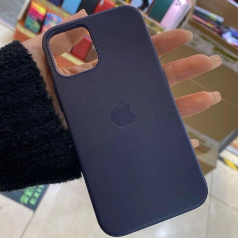 Leather case with magsafe iphone 12 pro original