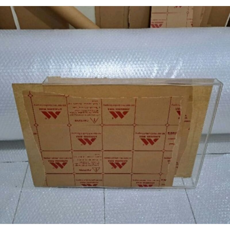 Box akrilik mahar seserahan 35x35x5