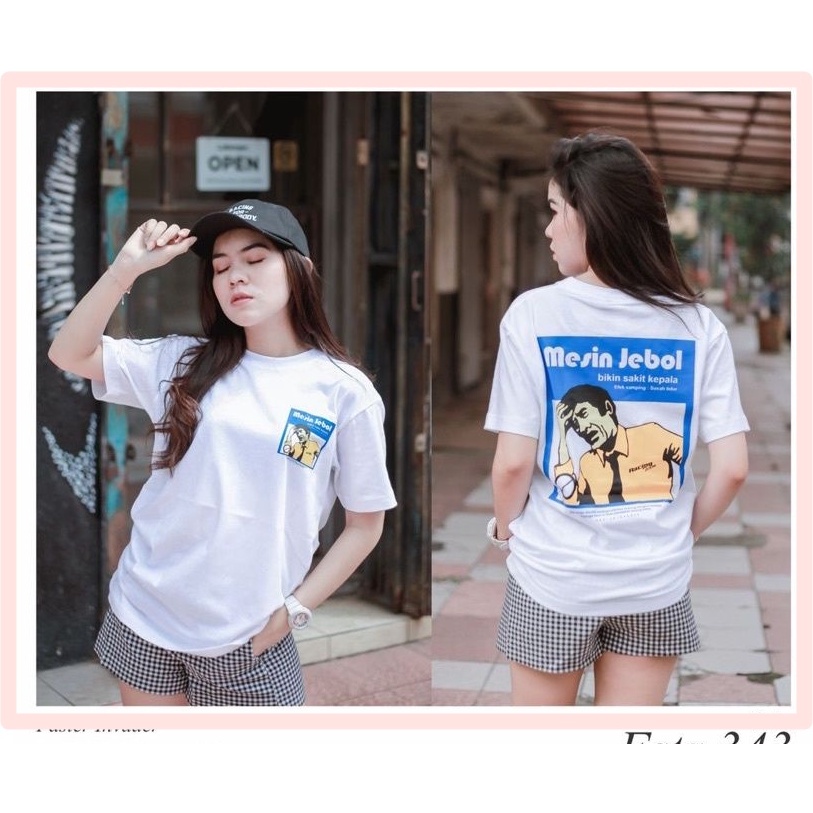 kaos MESIN JEBOL murah under