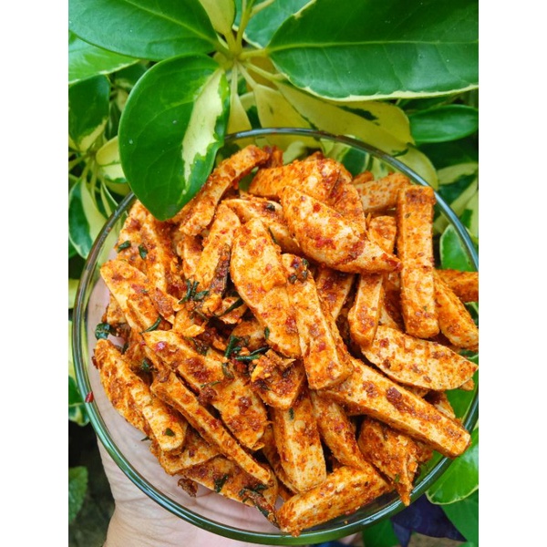 

Basreng pedas daun jeruk kemasan 250g