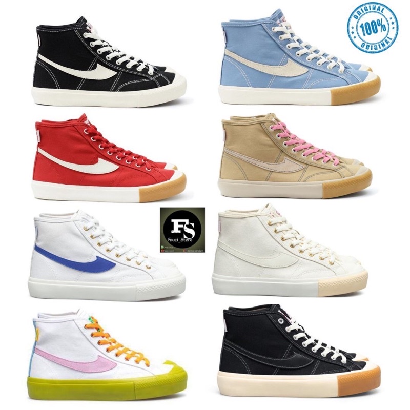 COMPASS GAZELLE HI BLACK/WHITEBLUE/CREAM/MATCHA/BLUE/RED/CAPCIN/PURPLE/BLACKGUM