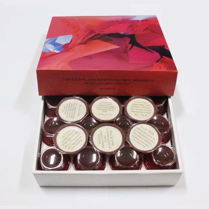 

Perjamuan Kudus + Ayat 50Pcs