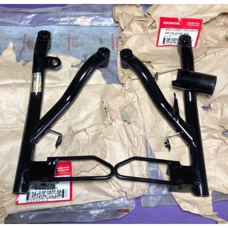 original besi breket footstep belakang honda vario cw lama