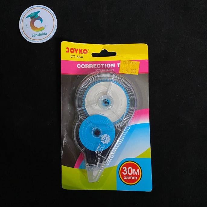 

>>>>>] Correction Tape Tip-Ex Kertas JOYKO CT-564