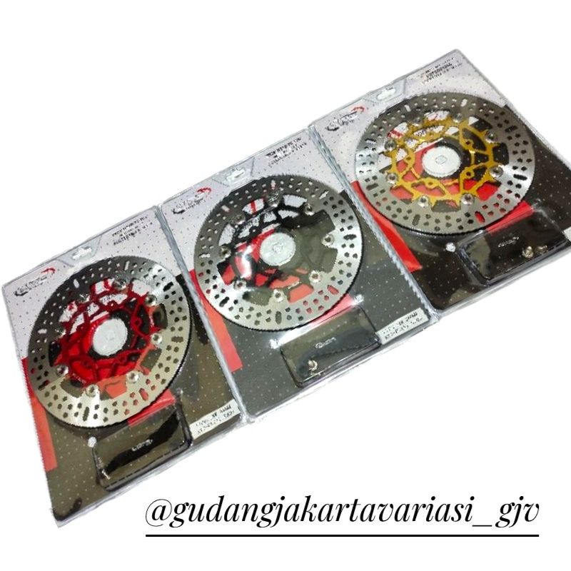 Disc piringan cakram depan ktc  vario 150 new lubang 5 CNC 260mm KTC original.