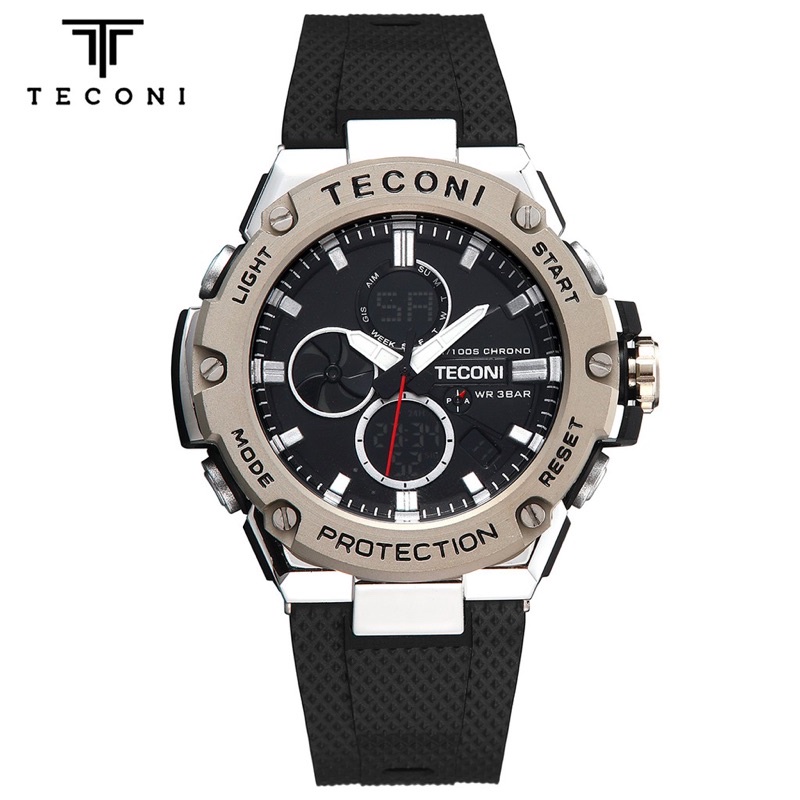Viral JAM TANGAN TECONI ORIGINAL SPORTY KASUAL TERLARIS RUBBER