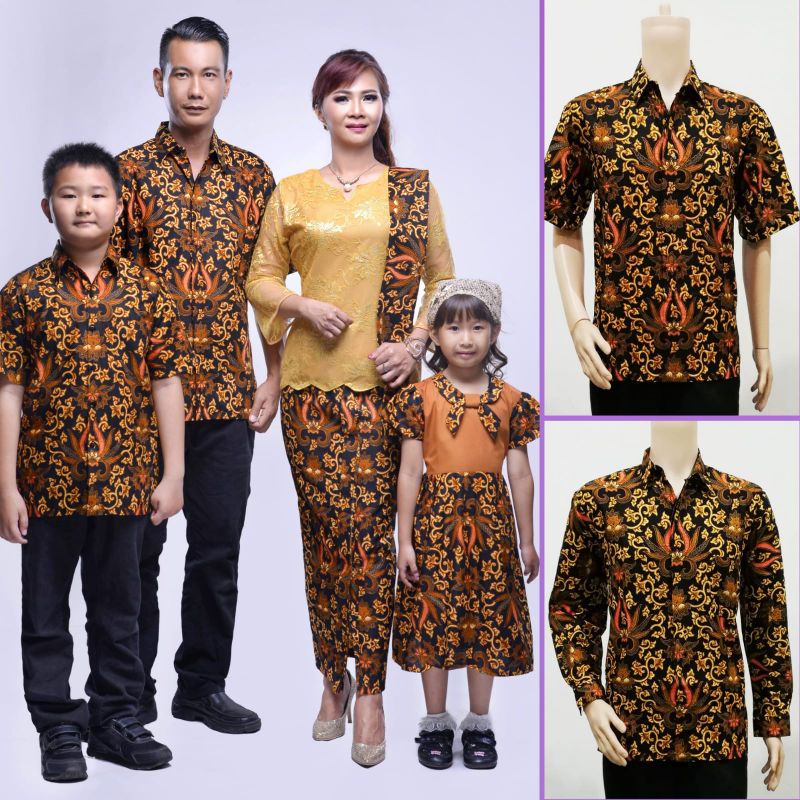 Sarimbit Kebaya Brukat Busui Baju Batik Anak Dress  Perempuan Couple Keluarga ROSITA KARTINI SELENDA