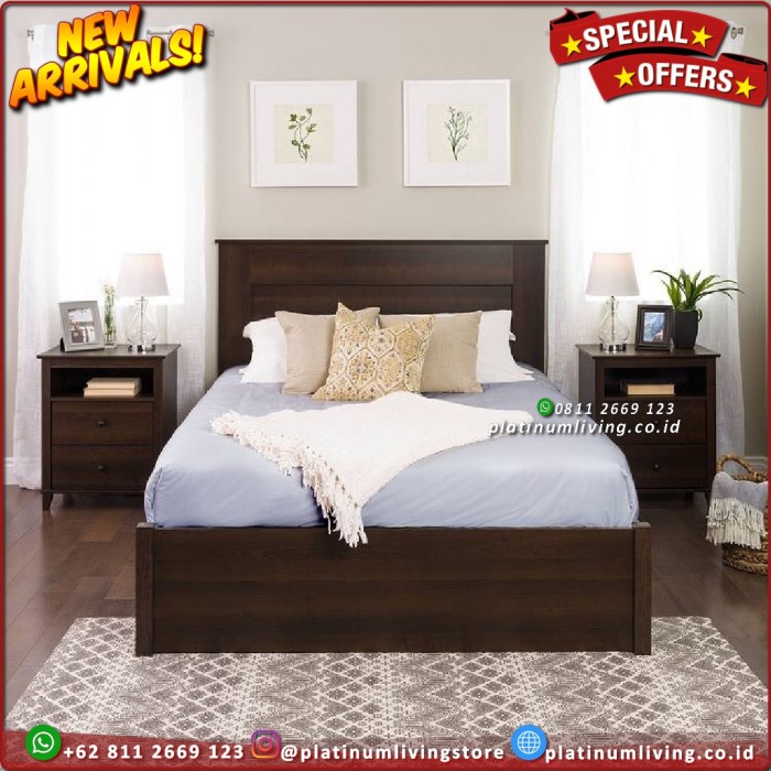 Tempat Tidur Jati Tempat Tidur Jati 160x200 Dipan Jati Minimalis