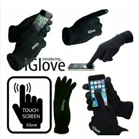 Sarung Tangan iGlove Touch Screen Touchscreen Motor