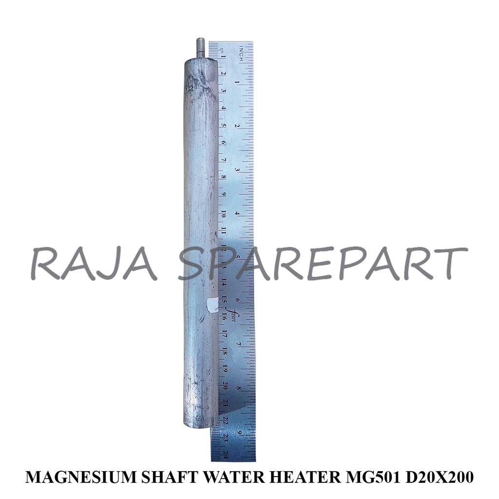 MAGNESIUM ANODA WATER HEATER (Diameter 2cm Panjang 20cm)