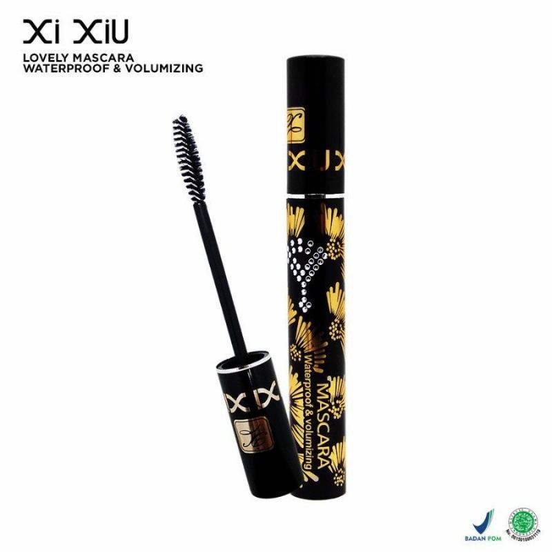 Xi Xiu Lovely | Black | Pink Mascara Divine Waterproof Volumizing