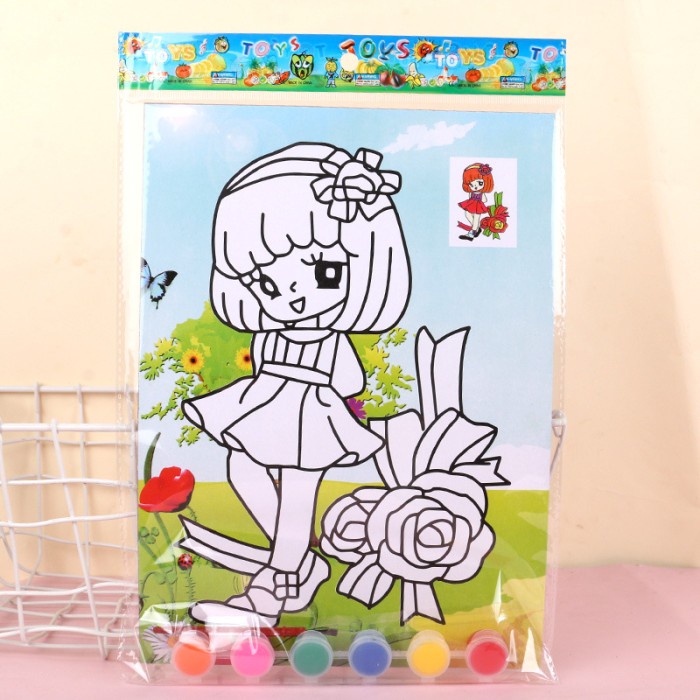 

Segera Miliki Diy Picture Paint Mainan Anak Lukis Gambar 5Pcs Set Lengkap Sale!!!