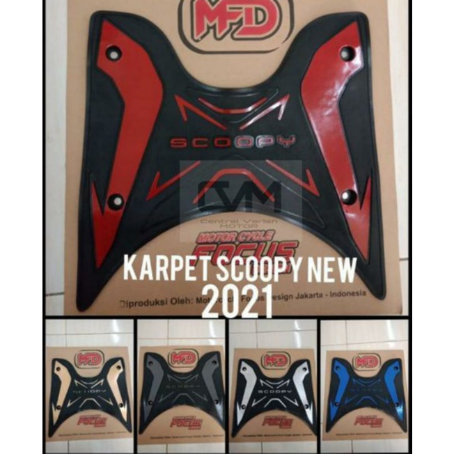Karpet Honda Scoopy New 2021 Injakan Honda Scoopy New 2021