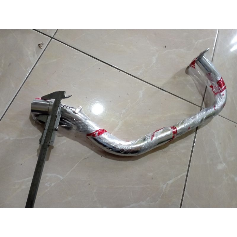 LEHER KNALPOT RACING BEAT F1 BEAT OLD BEAT POP VARIO 110 KARBU ORIGINAL ELMER