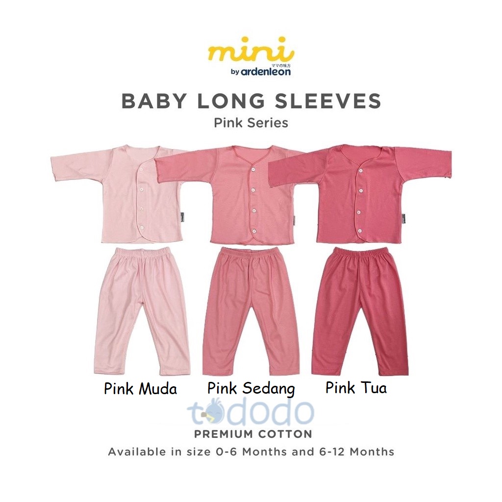 Baju Bayi Setelan Panjang ARDENLEON Mini Series Baby Long Sleeves