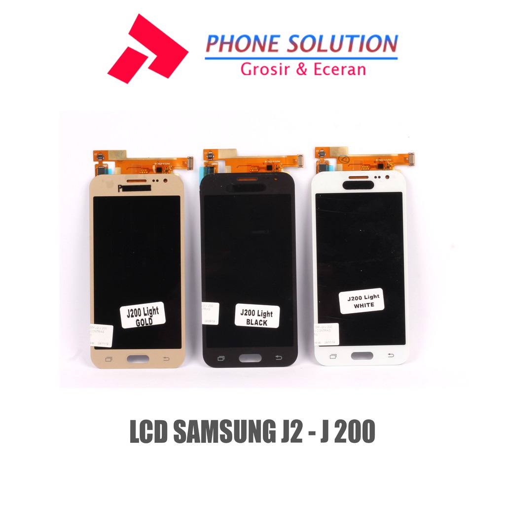 LCD Samsung J2 J200 Fullset Touchscreen Original 100% // Supplier LCD Samsung - Garansi 1 Bulan