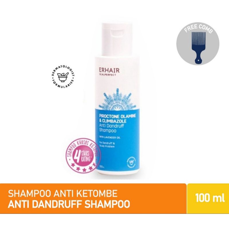 ERHAIR Shampoo Ketombe ERHA Scalp Scalperfect 100 ml - Anti Ketombe
