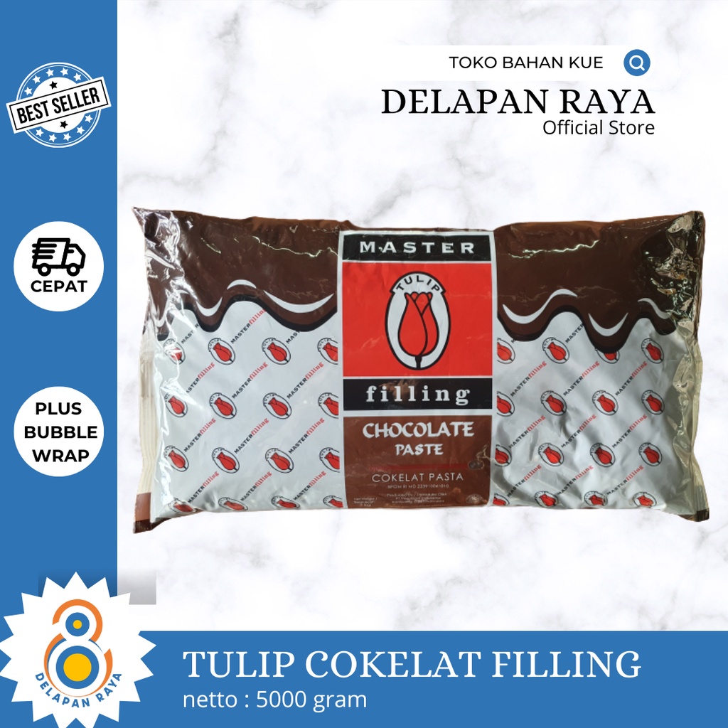 

TULIP COKELAT FILLING 5KG - 8Raya