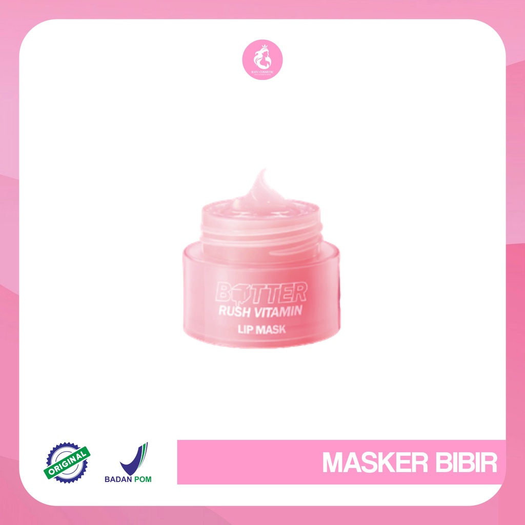 BNB Butter Rush Vitamin Lip Mask 8gr-Barenbliss