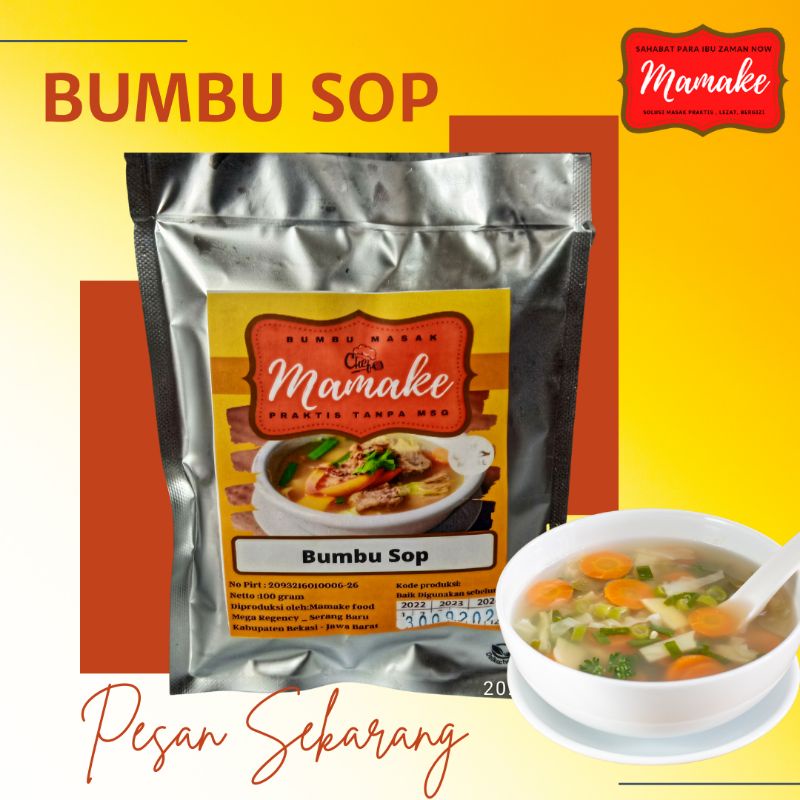 

Bumbu instan sop Homemade Tanpa Msg