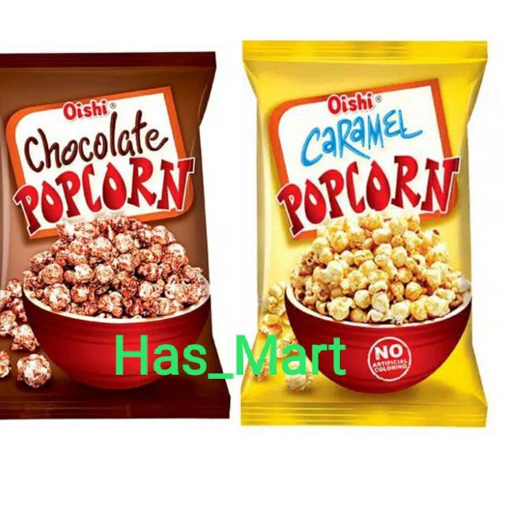 

Beli cepaat--OISHI Pop Corn 100gr Coklat/Caramel/Mentega