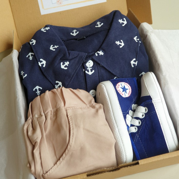 

[COD] PREMIUM Hampers Kado Anak Gift Set Kado Ulang Tahun Anak Hampers bayi - Navy Baseball, 0-1 Tahun