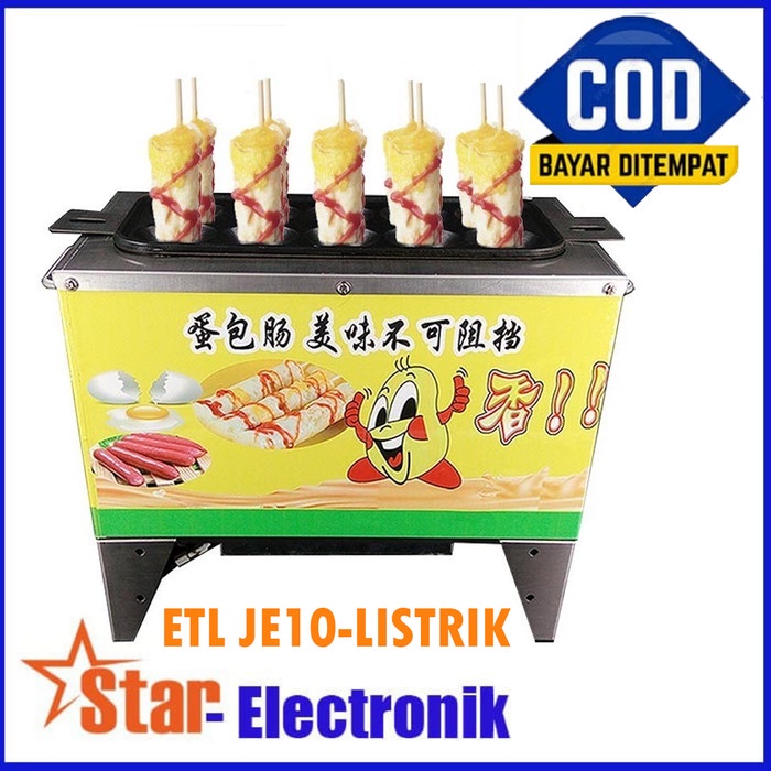 Sostel Mesin Sostel 10 Lubang Listrik/Kompor Sostel Jeho Etl Je10-Listrk