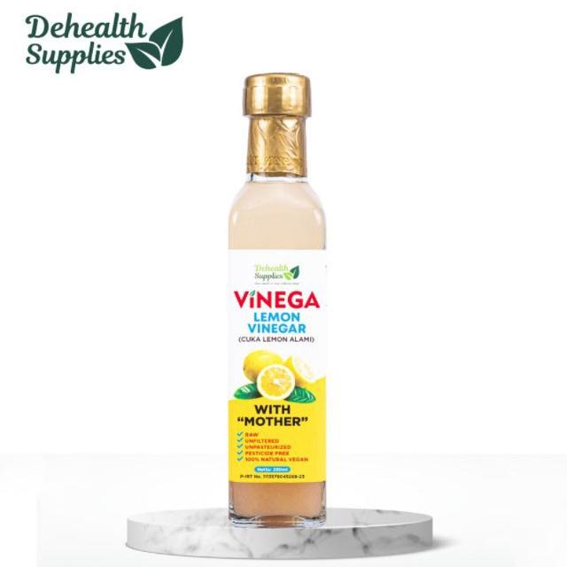 

TRC2t7Sh--Dehealth Supplies VINEGA CUKA LEMON Alami 250ml - Lemon Vinegar