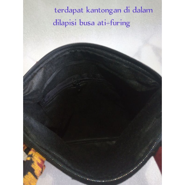 TAS TENUN TAS SLEMPANG TENUN TROSO JEPARA MURAH BAHAN BLENGKET