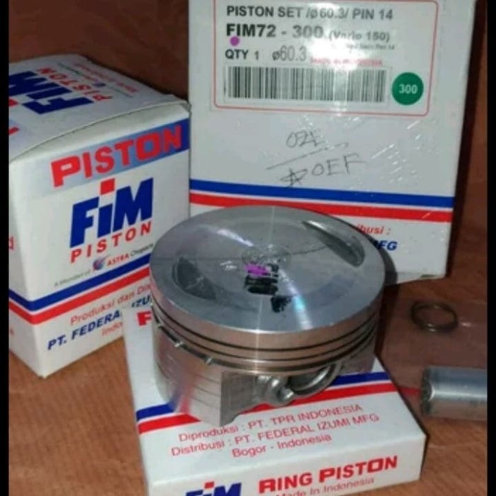 Piston seher kit fim vario 150 fim 72