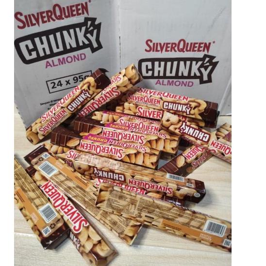 

kodeH2t7S--chungky bar silverqueen 95 gram almond/cashew