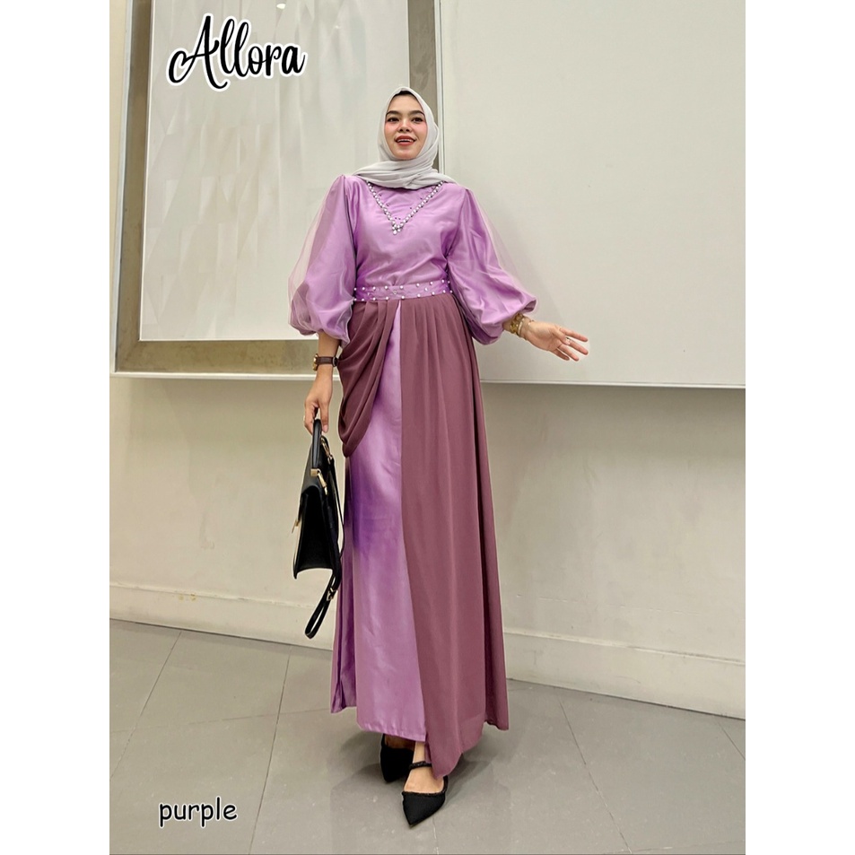 GAMIS KONDANGAN TERBARU ALLORA DRESS PESTA