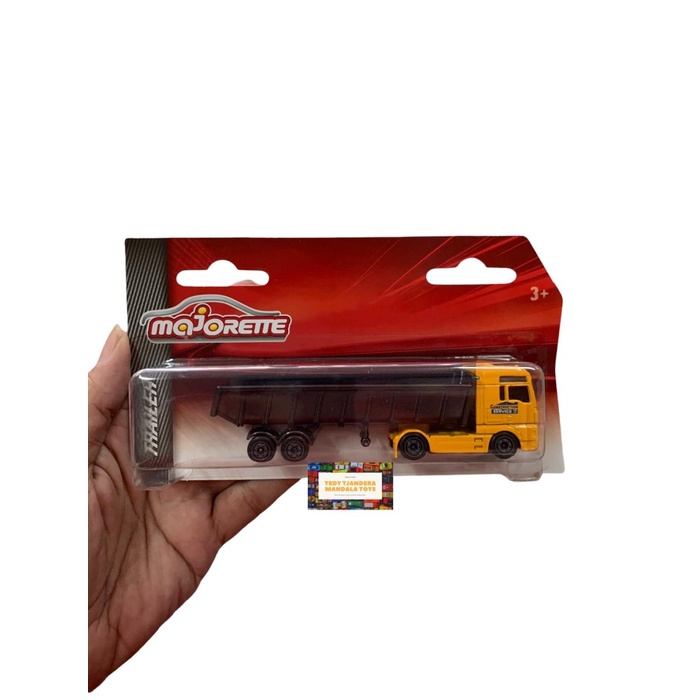 Segera Miliki Majorette Trailer 1/100 Man Tgx Dump Truck Kuning Gilaa