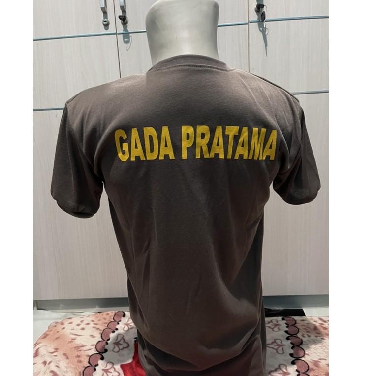 KAOS GADA PRATAMA COKLAT- KAOS SATPAM [TJT.22Oc22ᴾ]