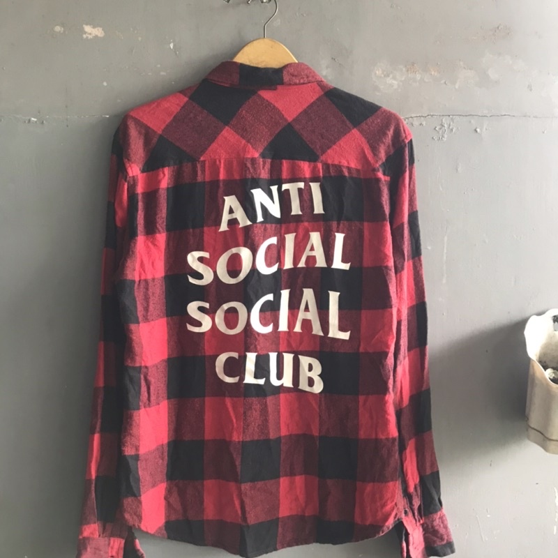 Flannel Anti social social club second