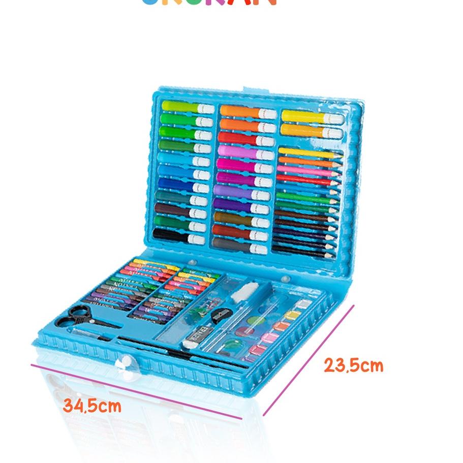 

Recomend - Krayon Set Koper 86Pcs In 1 Alat Lukis Lengkap Crayon Full Set Kualitas Impor KIDS LAND 오빠