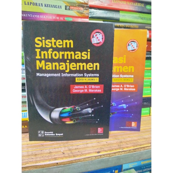 Jual Sistem Informasi Manajemen Edisi 9 Buku 1-2 By James Obrien ...