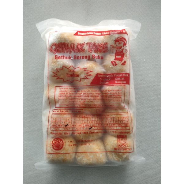 Getuk take frozen/Getuk singkong enak