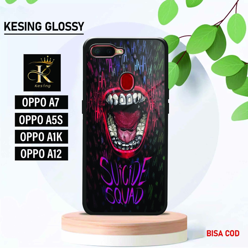 Case Oppo A5S / A7 / A11K / A12 - Pelindung Hp Oppo - Fashion Case Glossy - Case Pria - Case Wanita 