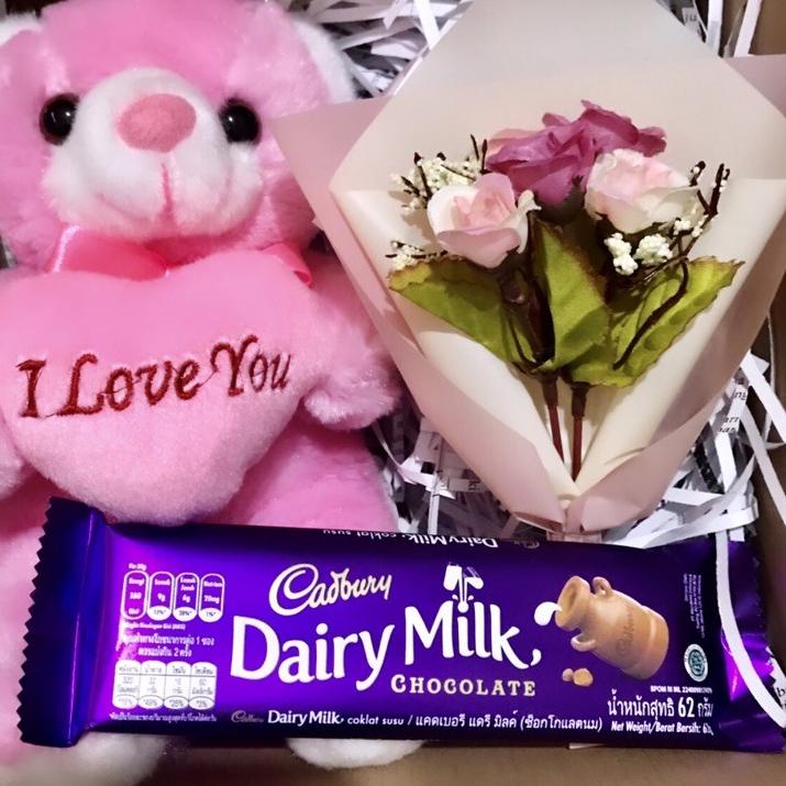 

code3u8Ti--Kado Anniversary / Hadiah Ulang Tahun / Hampers Boneka Teddy / Kado Valentine / Kado Pacar