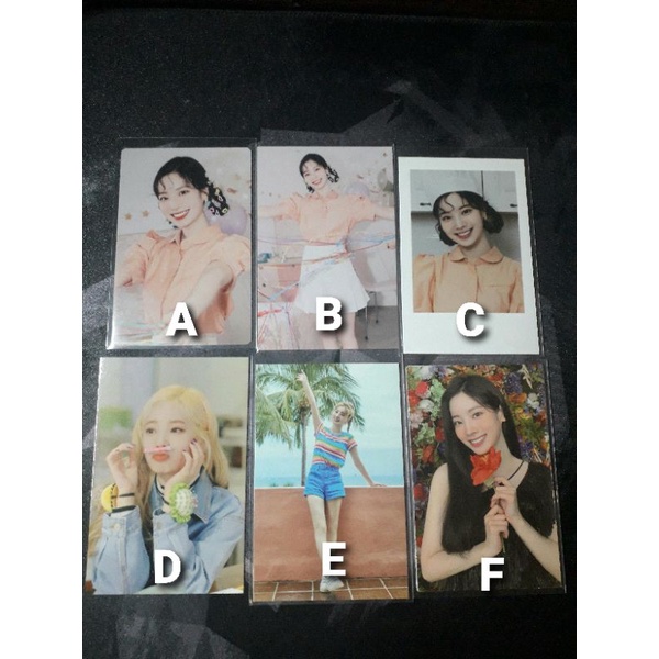 PC PHOTOCARD TWICE DAHYUN EWO, HAPPY TWICE & ONCE DAY, UNIVERSITY OFFICIAL