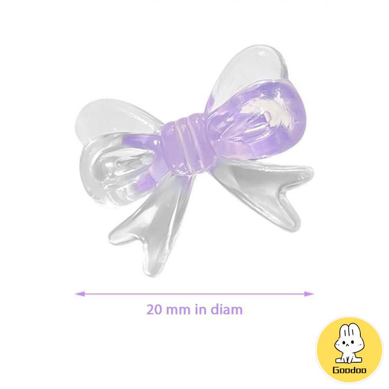 Jepit Rambut motif Kupu-Kupu kristal bening/Jepit Rambut anak butterfly/Mini Bentuk Dasi Kupu Transparan Untuk Wanita korea