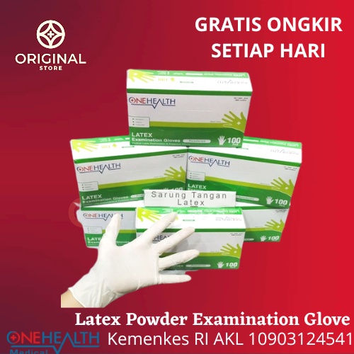 Sarung Tangan Latex Safe Glove Latex Safeglove HandScoon Ekonomis Perbox Isi 100pcs