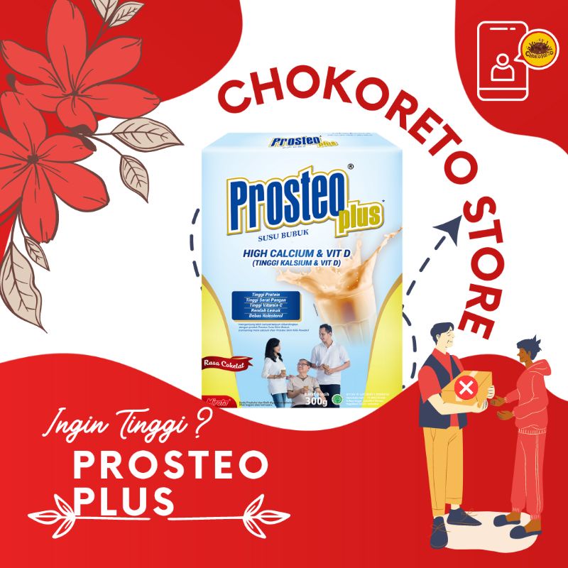 

Susu Tinggi Kalsium Prosteo Plus 300 gram