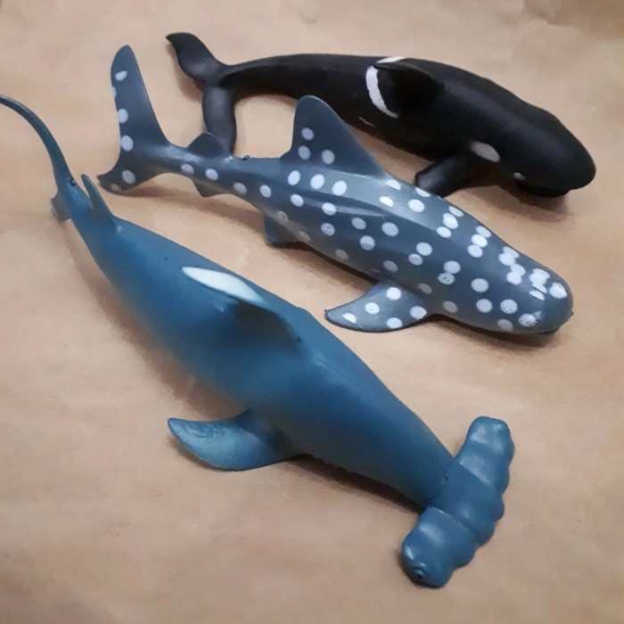 Spesial Mainan Miniatur Hewan Laut Ukuran Besar Limited